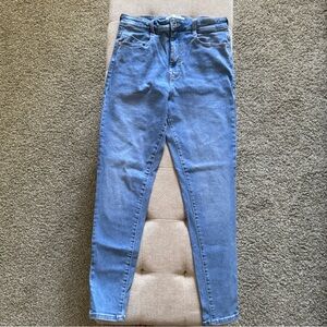 Zara Light Blue Straight Leg Jeans